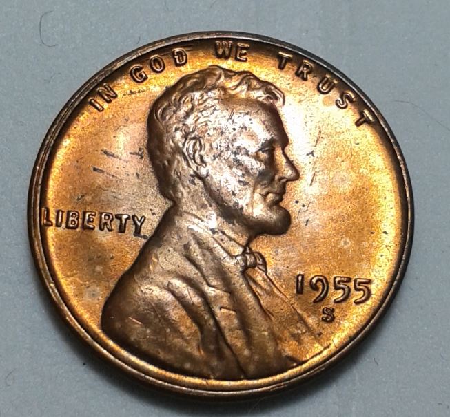 1955-S-Lincoln-Penny.-Grading-.